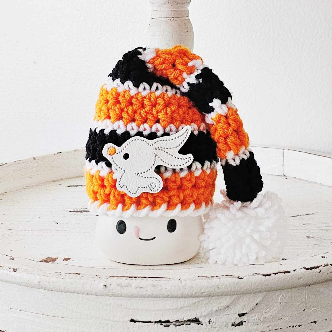 Nightmare Before Christmas Marshmallow Mug Hat Jack Skellington Sally Zero Oogie Boogie Halloween Farmhouse Tiered Tray Decor