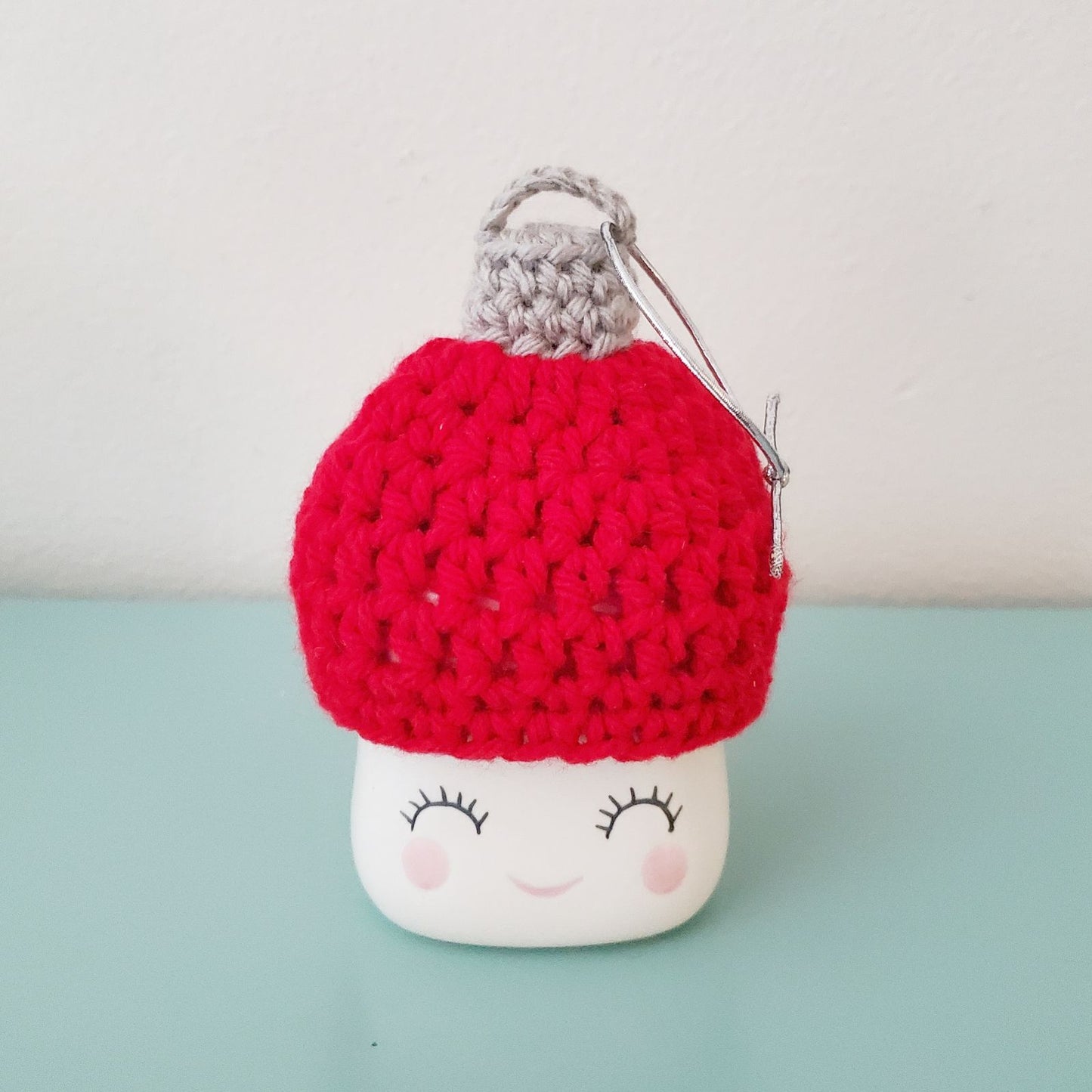 Christmas Marshmallow Mug Hat Christmas Tree Ornament Winter Farmhouse Kitchen Tiered Tray Decor