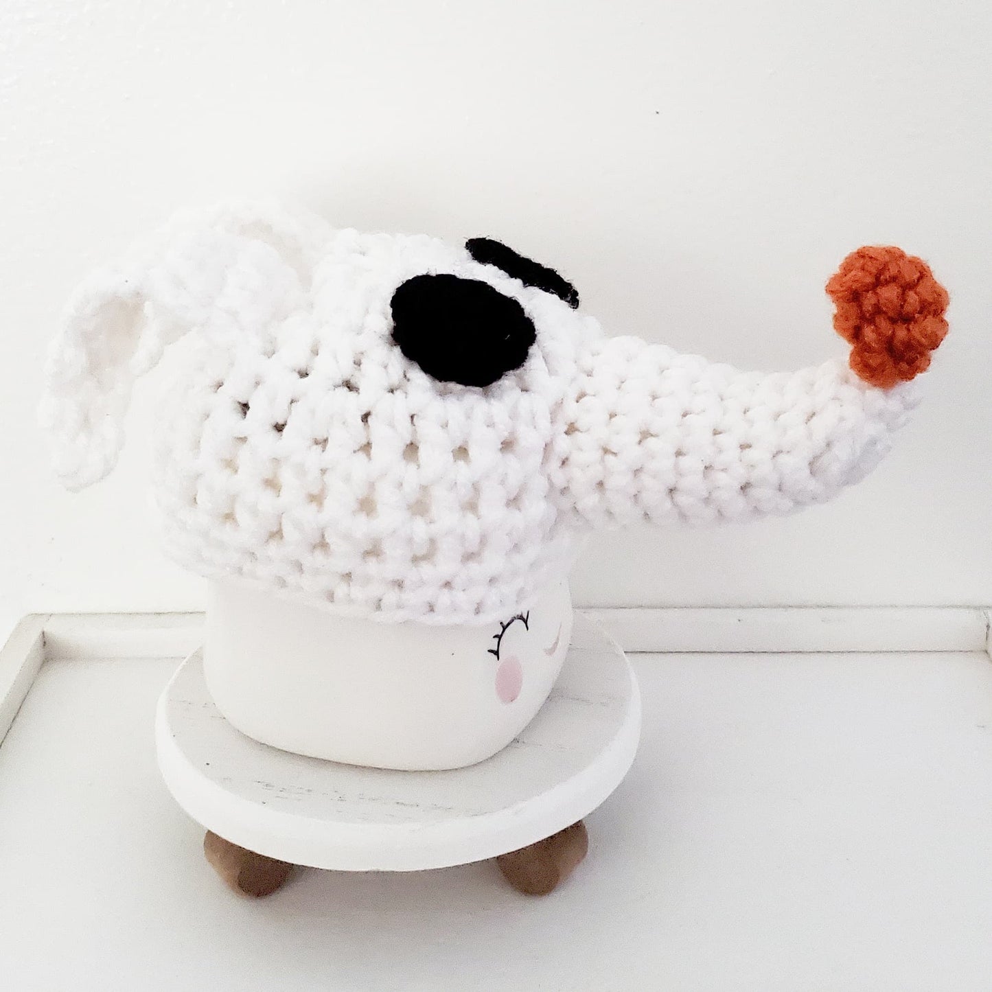 Nightmare Before Christmas Marshmallow Mug Hat Jack Skellington Sally Zero Oogie Boogie Halloween Farmhouse Tiered Tray Decor