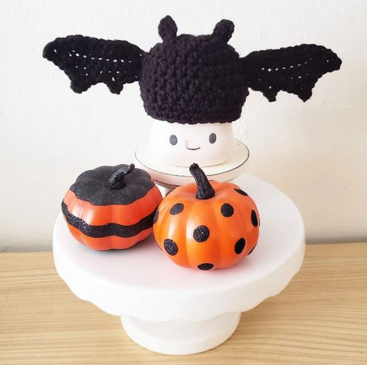 Halloween Marshmallow Mug Hat Bat Decor Halloween Farmhouse Tiered Tray Decor