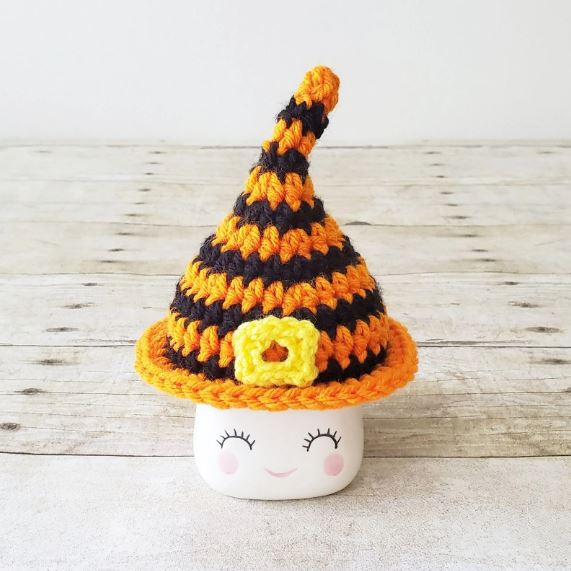 Halloween Marshmallow Mug Hat Witch Decor Halloween Farmhouse Tiered Tray Decor