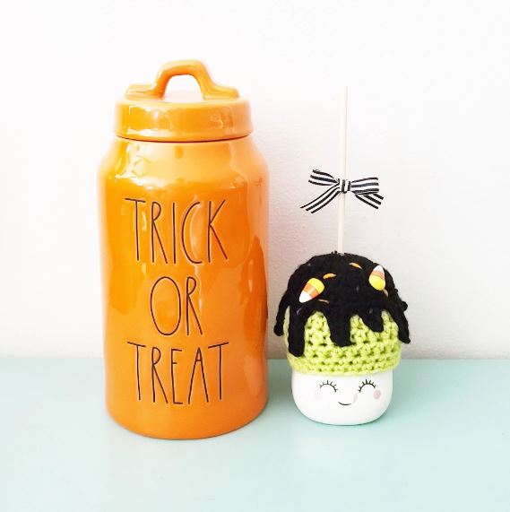 Halloween Marshmallow Mug Hat Poison Apple Candy Apple Halloween Farmhouse Tiered Tray Decor