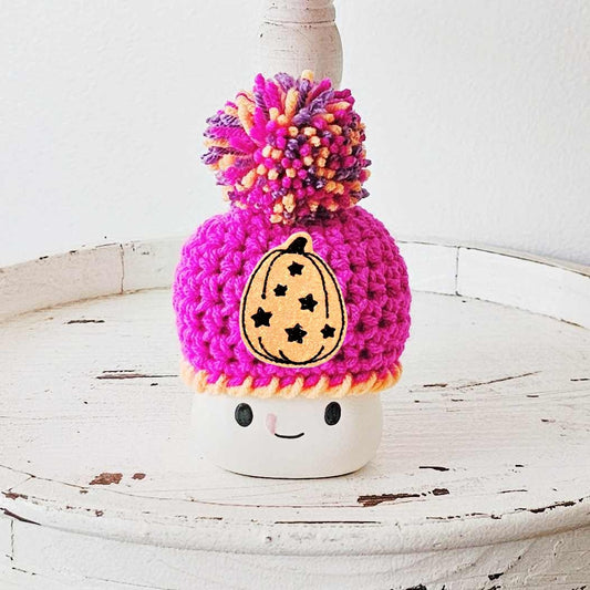 Halloween Marshmallow Mug Hat Neon Pumpkin Halloween Farmhouse Tiered Tray Decor