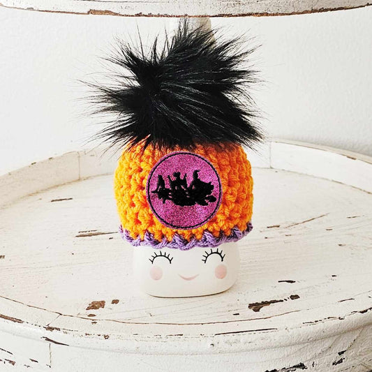Halloween Marshmallow Mug Hat Hocus Pocus Sanderson Sisters Halloween Farmhouse Tiered Tray Decor