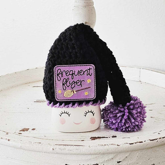 Halloween Marshmallow Mug Hat Frequent Flyer Witch Decor Halloween Farmhouse Tiered Tray Decor