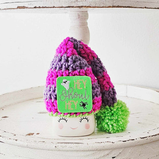 Halloween Marshmallow Mug Hat Ghost Hey Ghoul Hey Halloween Farmhouse Tiered Tray Decor