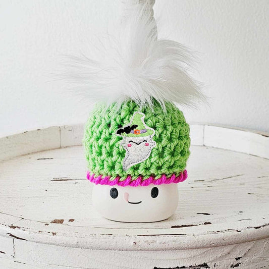 Halloween Marshmallow Mug Hat Ghost Witch Hat Halloween Farmhouse Tiered Tray Decor