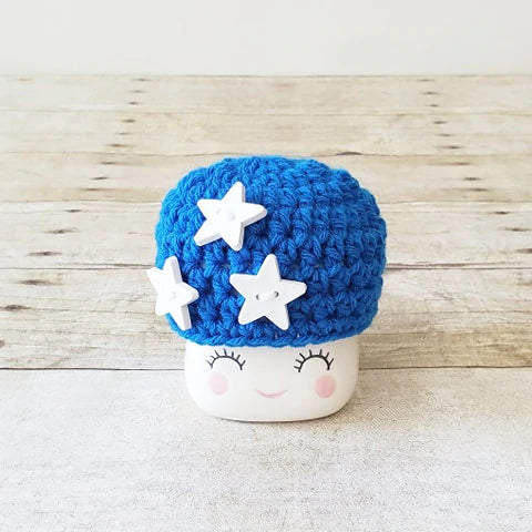 4th Of July American Flag Camo Marshmallow Mug Hat Patriotic Farmhouse Kitchen Tiered Tray Decor Crochet Hat