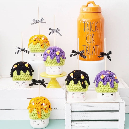 Halloween Marshmallow Mug Hat Poison Apple Candy Apple Halloween Farmhouse Tiered Tray Decor