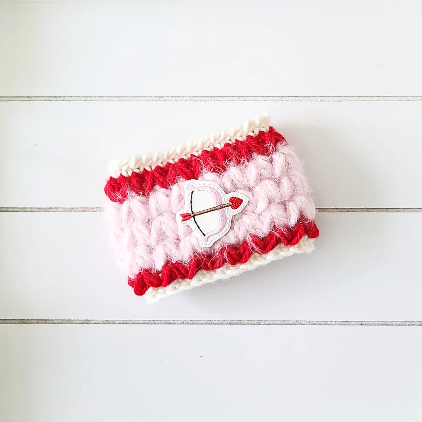 Valentine's Day Crochet Cup Cozy Bottle Cozy Coffee Cup Sleeve