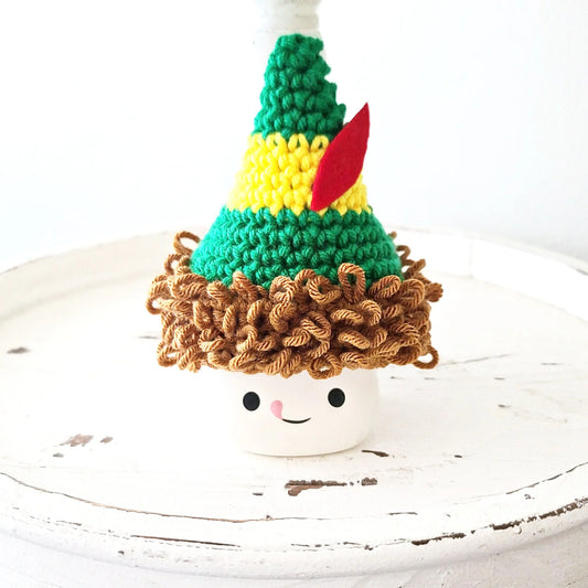 Christmas Marshmallow Mug Hat Buddy The Elf Jovie Winter Farmhouse Kitchen Tiered Tray Decor