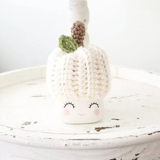 Fall Marshmallow Mug Hat Pumpkin Farmhouse Tiered Tray Decor